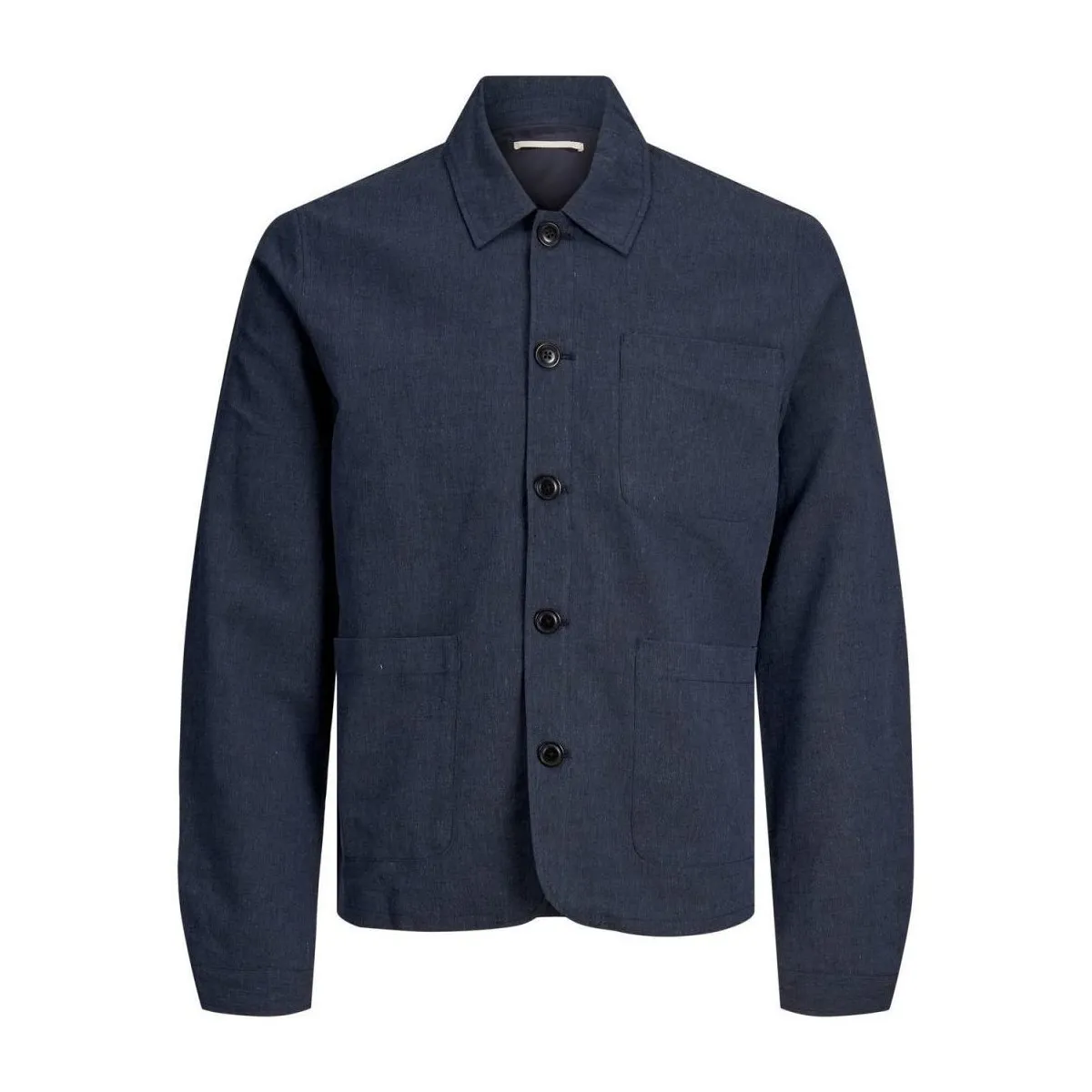 12202812 LINEN HYBRID BLAZER-DARK NAVY