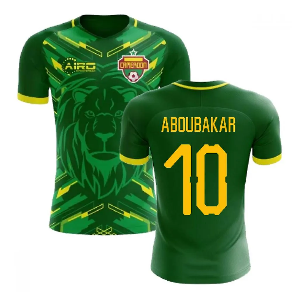 2023-2024 Camerún Home Concept Camiseta de fútbol (Aboubakar 10)