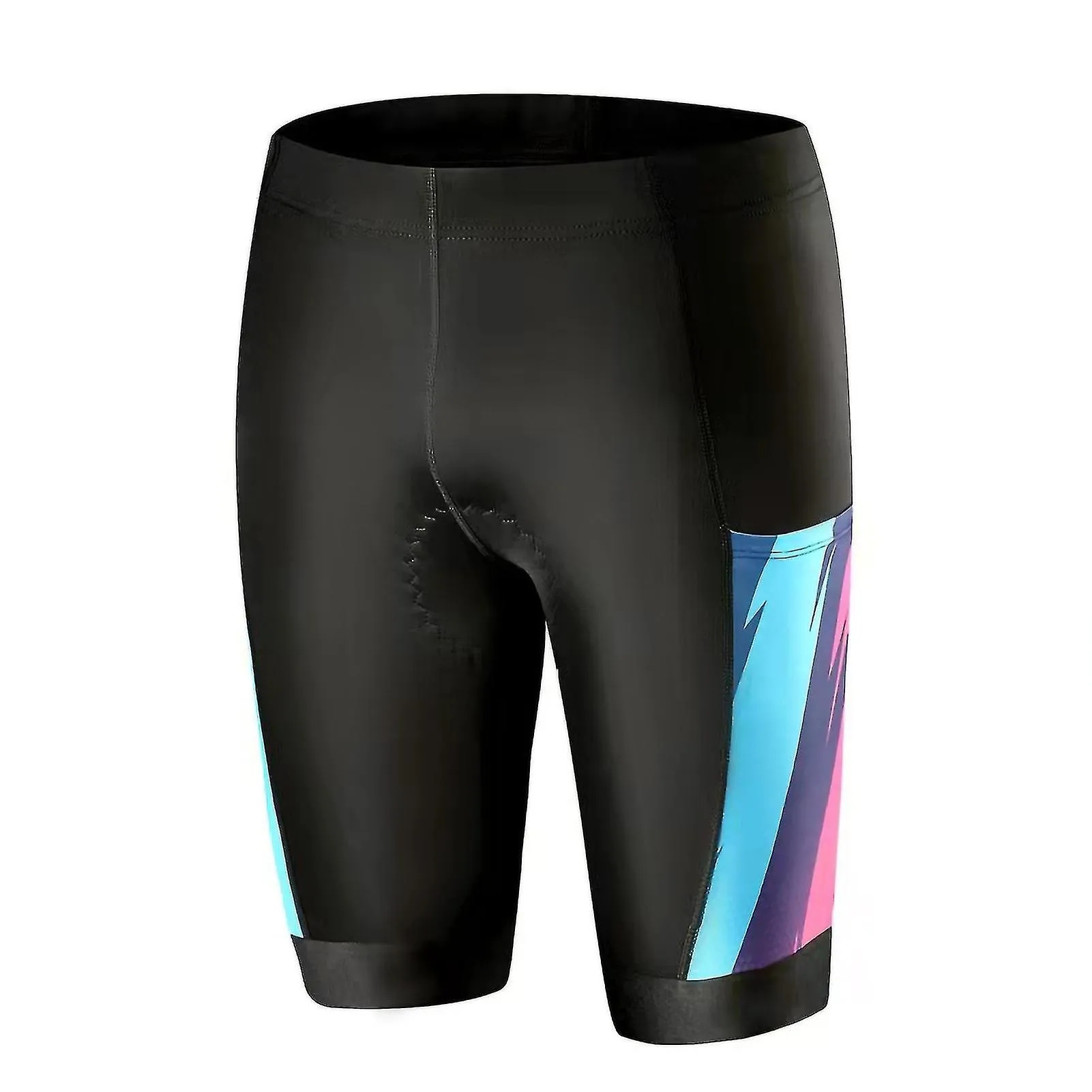 2024Cycling Pants Biking Shorts Cycle Wear Clothes with Printing Pocket for Men Summer RidingS