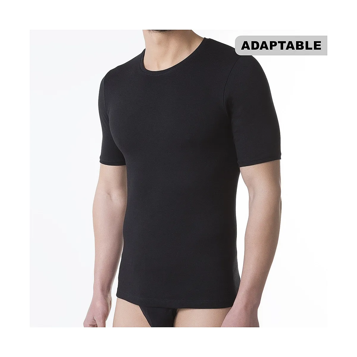 9258 ADAPTABLE FABRIC SHORT SLEEVE UNDERSHIRT. WINTER FABRIC