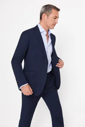 Bird's eye tailored fit COOLMAX® blazer