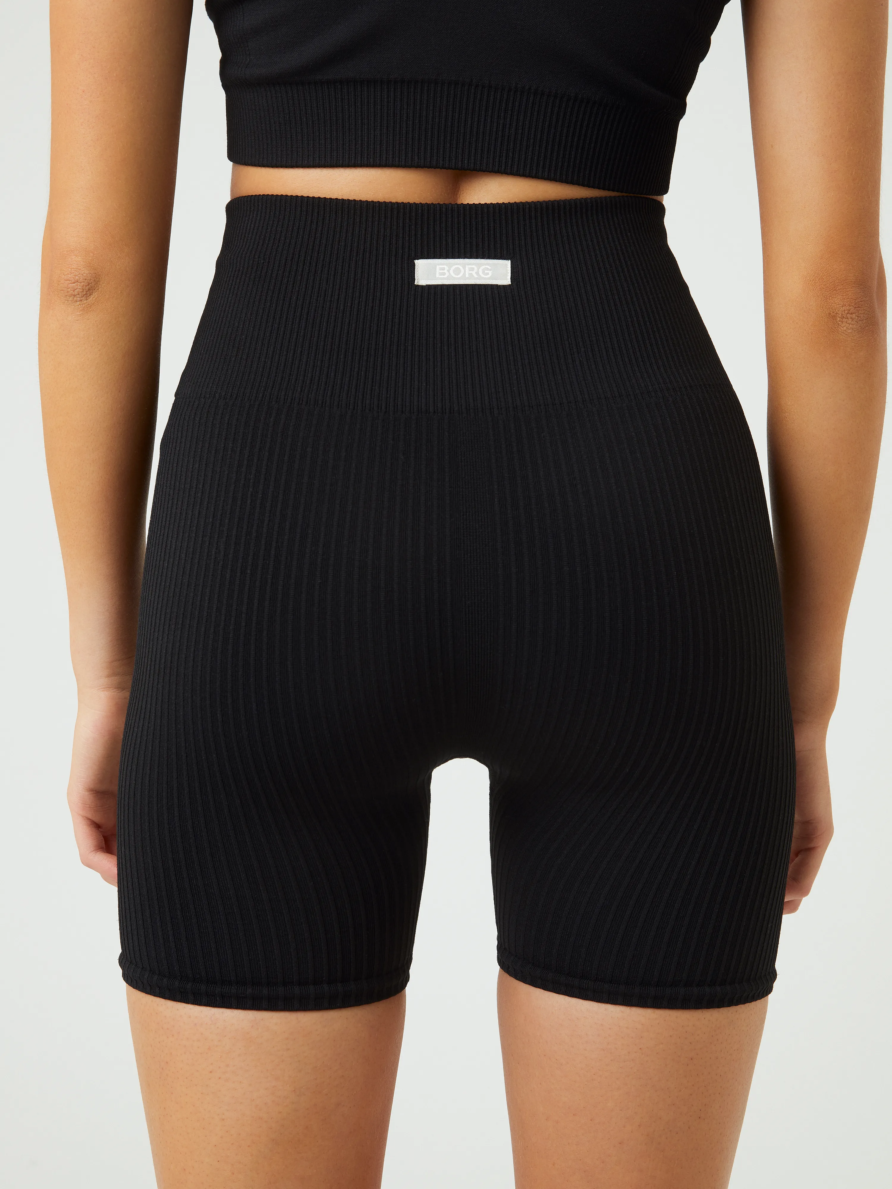 Borg Seamless Rib Shorts