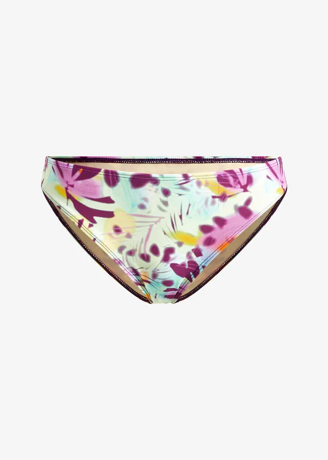 Braga de bikini Multicolor estampado