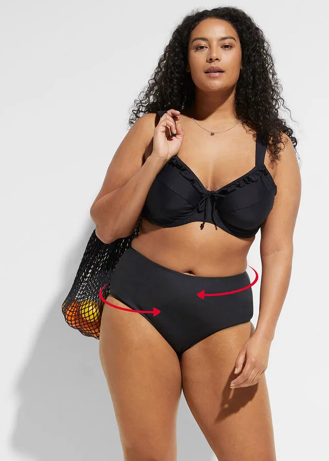 Braguita de bikini moldeadora Negro