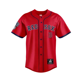 Camiseta Béisbol Hombre MLB Fielder Jersey Boston Red Sox Roja/Azul