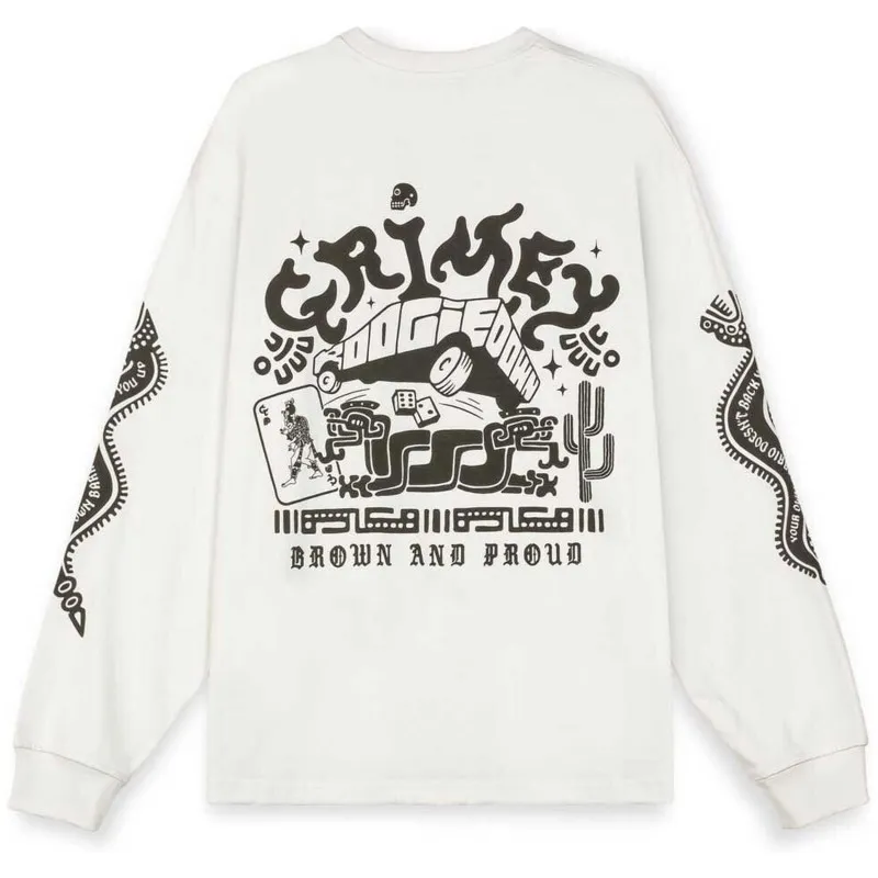 Camiseta Grimey Causing Panic Long Sleeve Tee