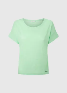 Camiseta Mujer Pepe Jeans Kat Color Verde Menta