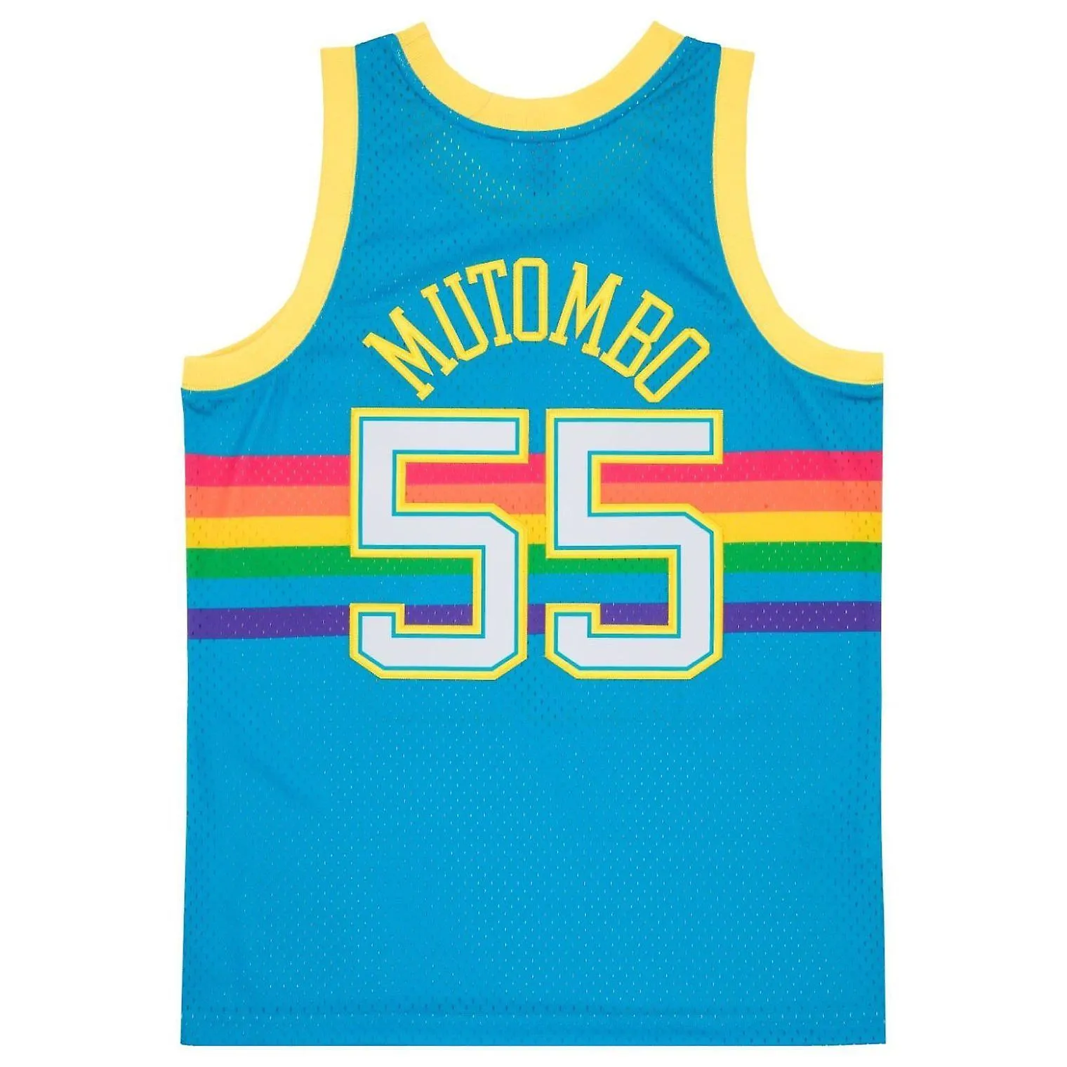 Camiseta Swingman Denver Nuggets TROPICAL Dikembe Mutombo