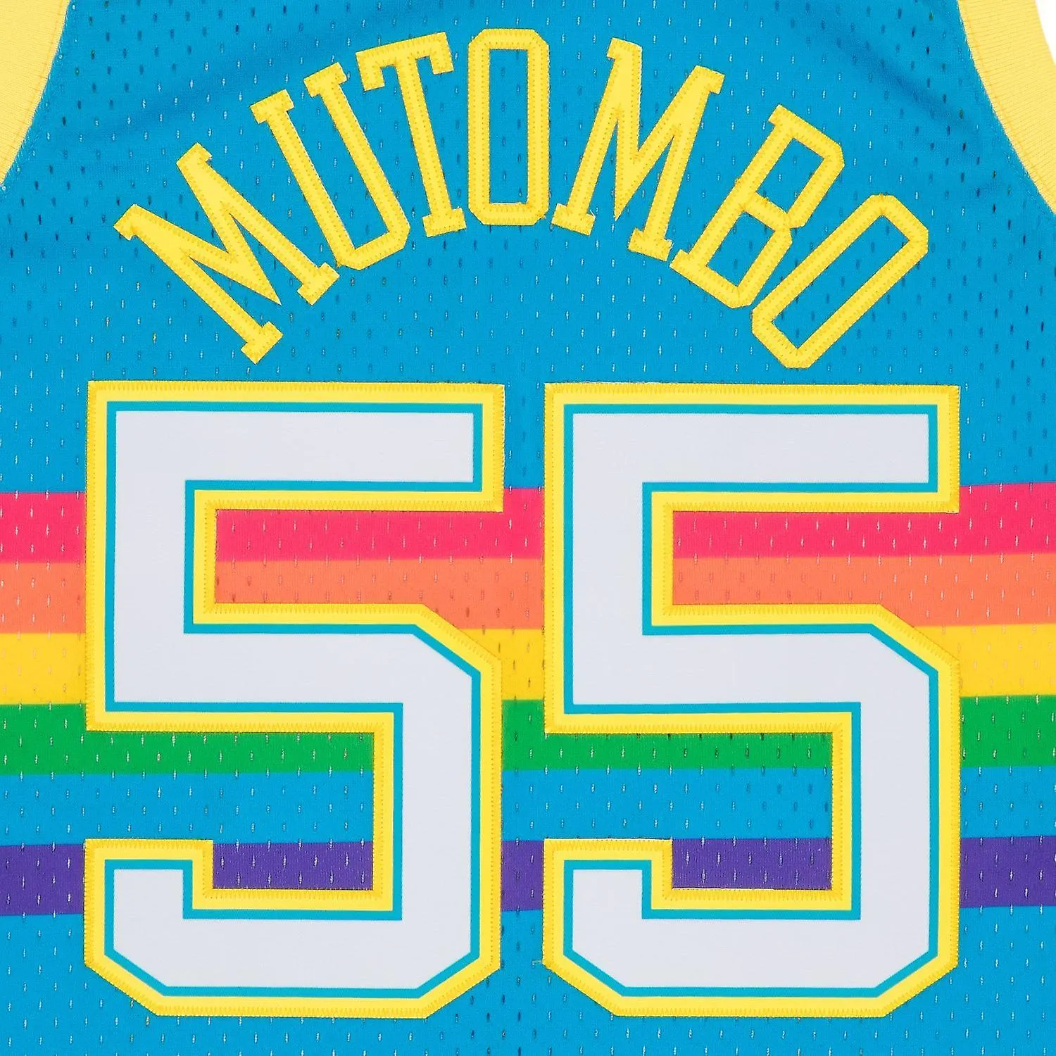 Camiseta Swingman Denver Nuggets TROPICAL Dikembe Mutombo