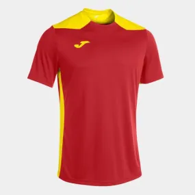 Championship Vi Short Sleeve T-Shirt Red Yellow