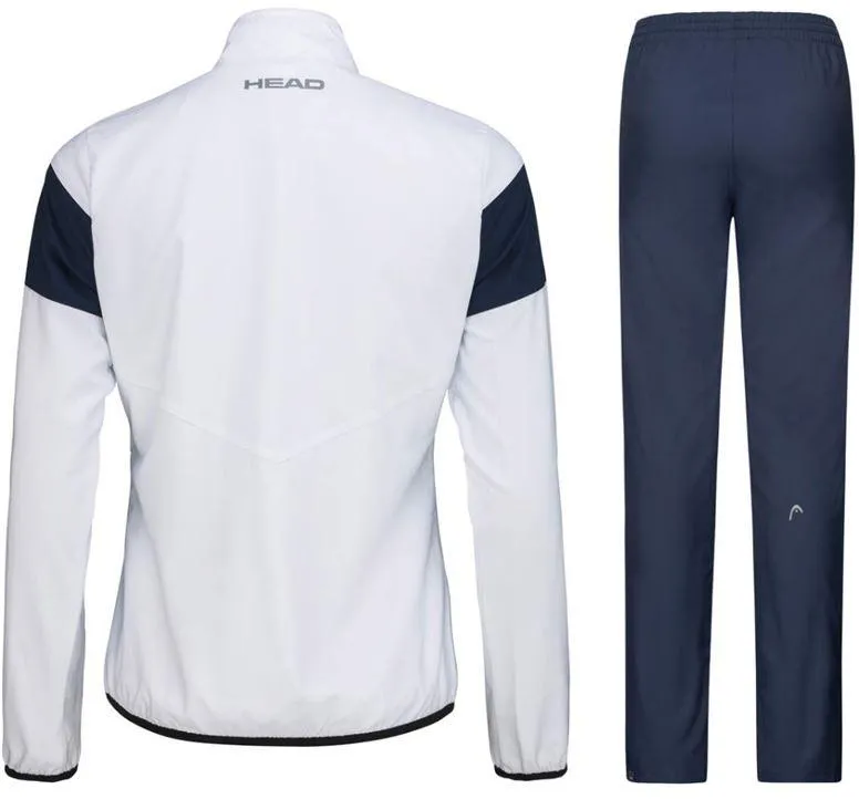 Chándal HEAD Club 22 Jacket Pant Mujer Blanco/Azul Marino