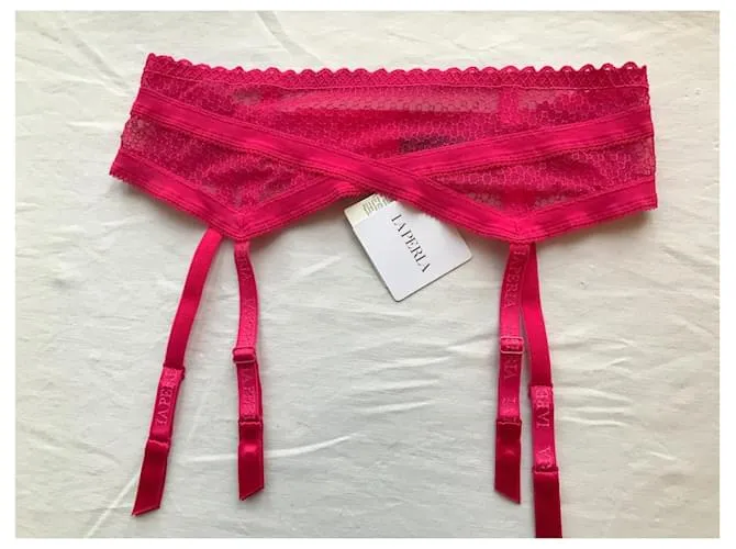 Cinturilla rosa brillante 42 FR La Perla Fucsia 