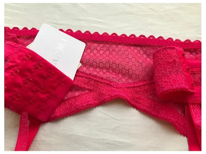 Cinturilla rosa brillante 42 FR La Perla Fucsia 