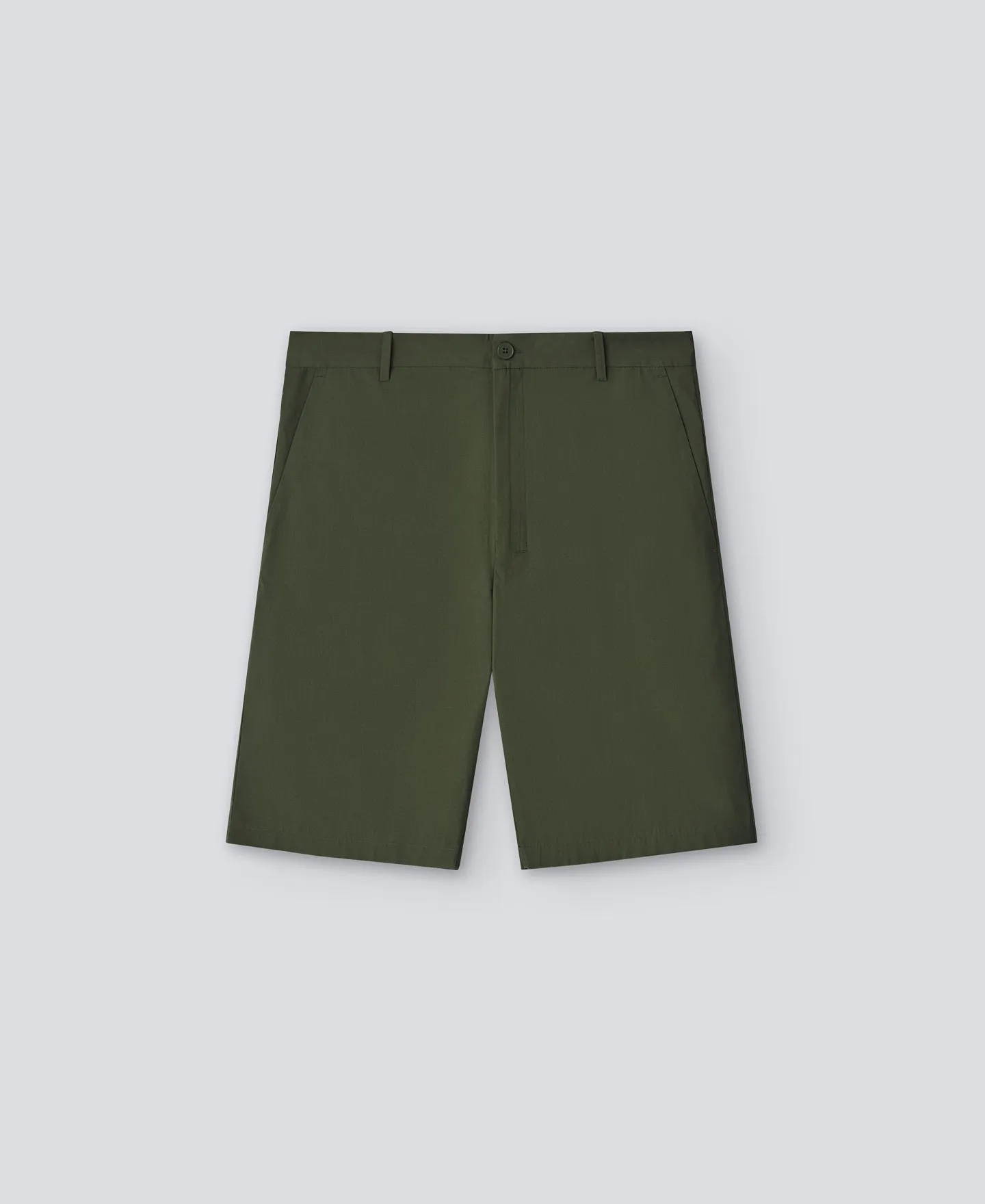 Cotton poplin bermuda shorts man