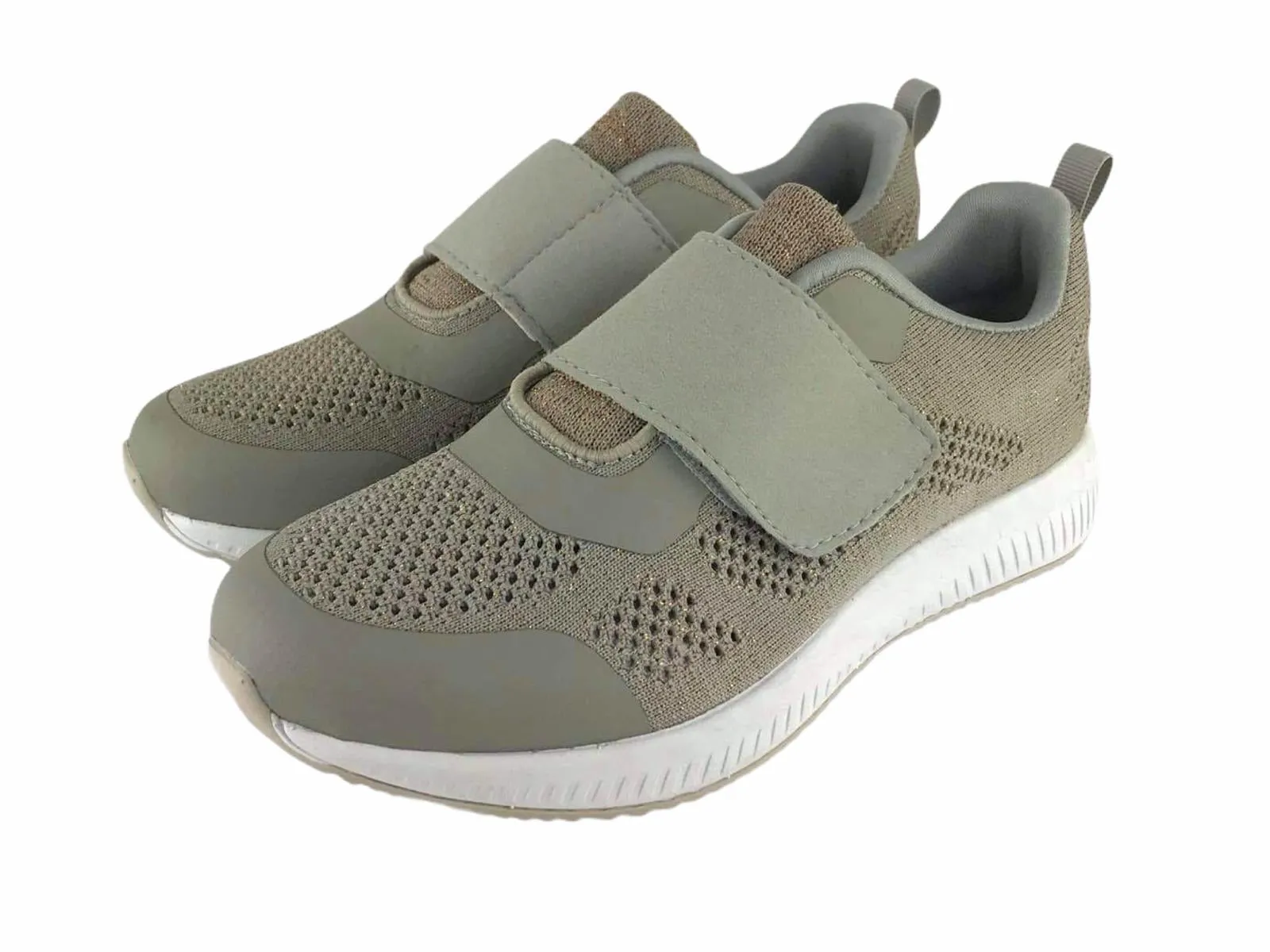 Cutillas | Sneakers de mujer con velcro y elástico Katia Beige