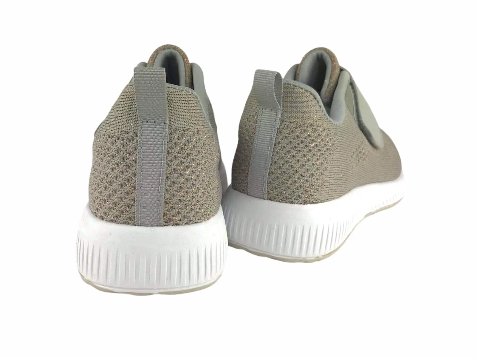 Cutillas | Sneakers de mujer con velcro y elástico Katia Beige