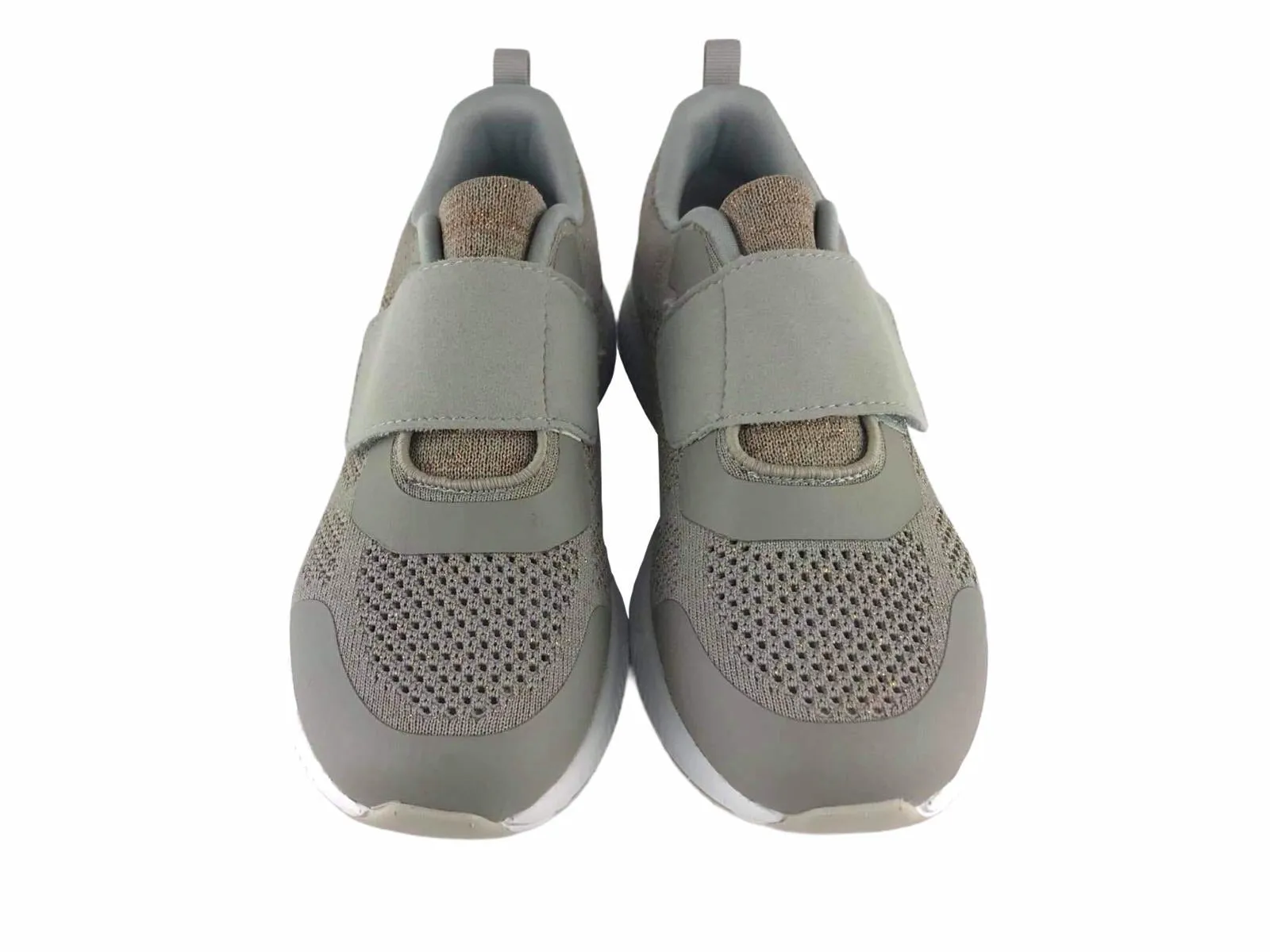 Cutillas | Sneakers de mujer con velcro y elástico Katia Beige