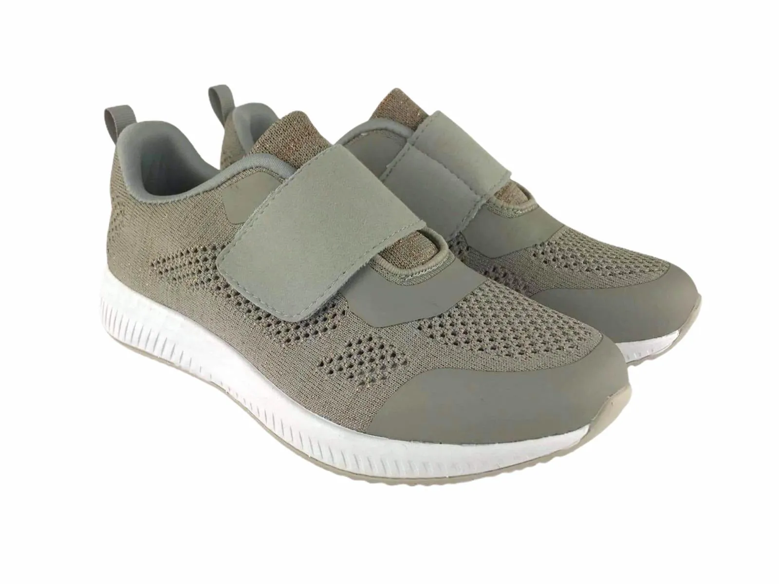 Cutillas | Sneakers de mujer con velcro y elástico Katia Beige