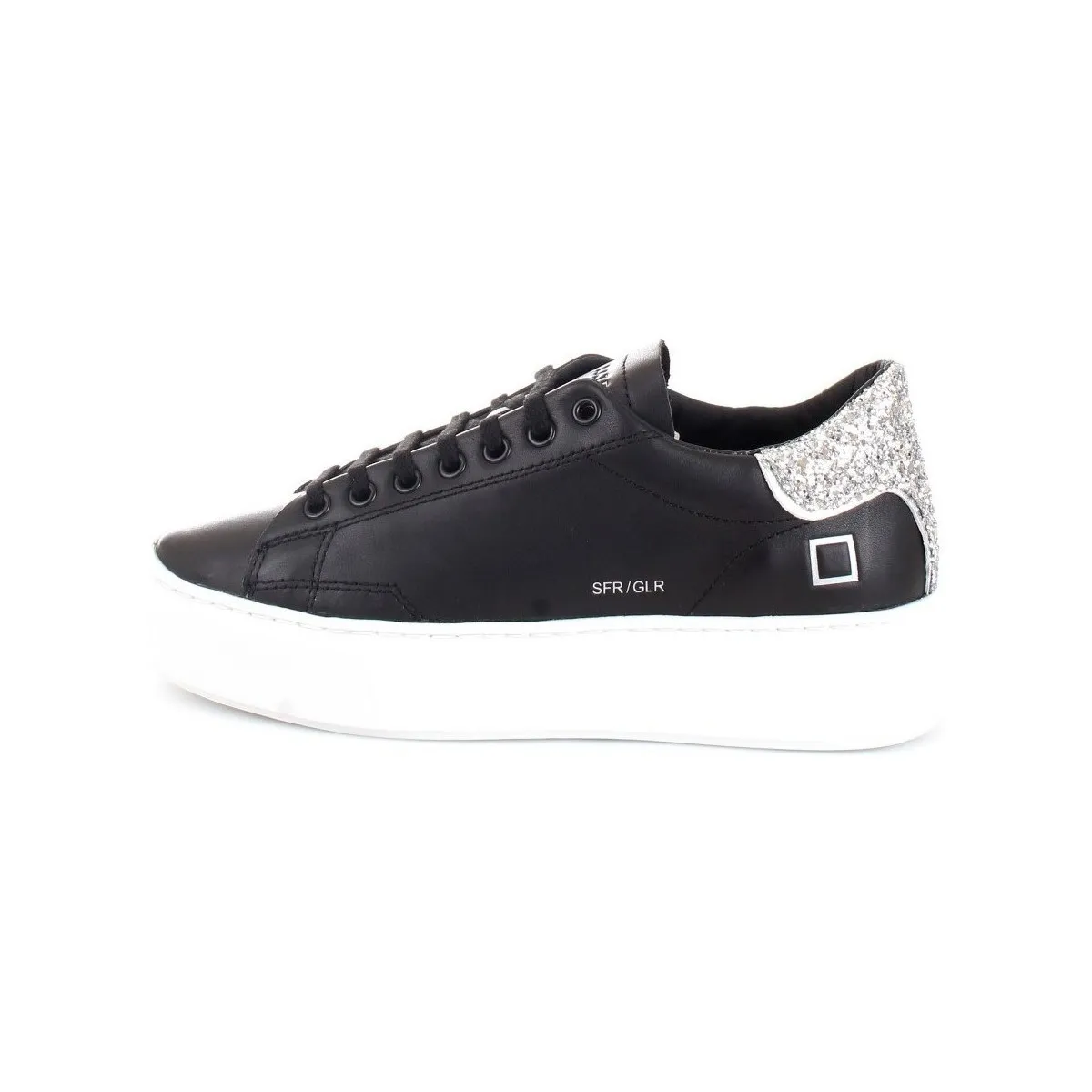 D.A.T.E. W351-SF-GL Sneakers mujer negro