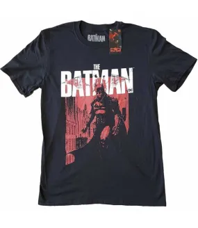 DC COMICS BATMAN The Batman Red Figure Camiseta Tee Licencia Oficial RockOff BATMANTS14MB