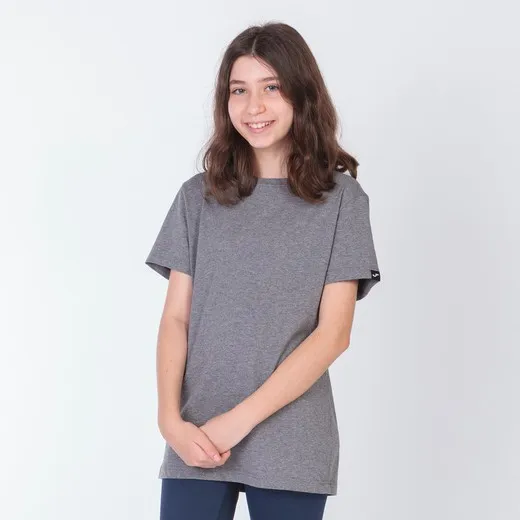 Desert Short Sleeve T-Shirt Melange Gray