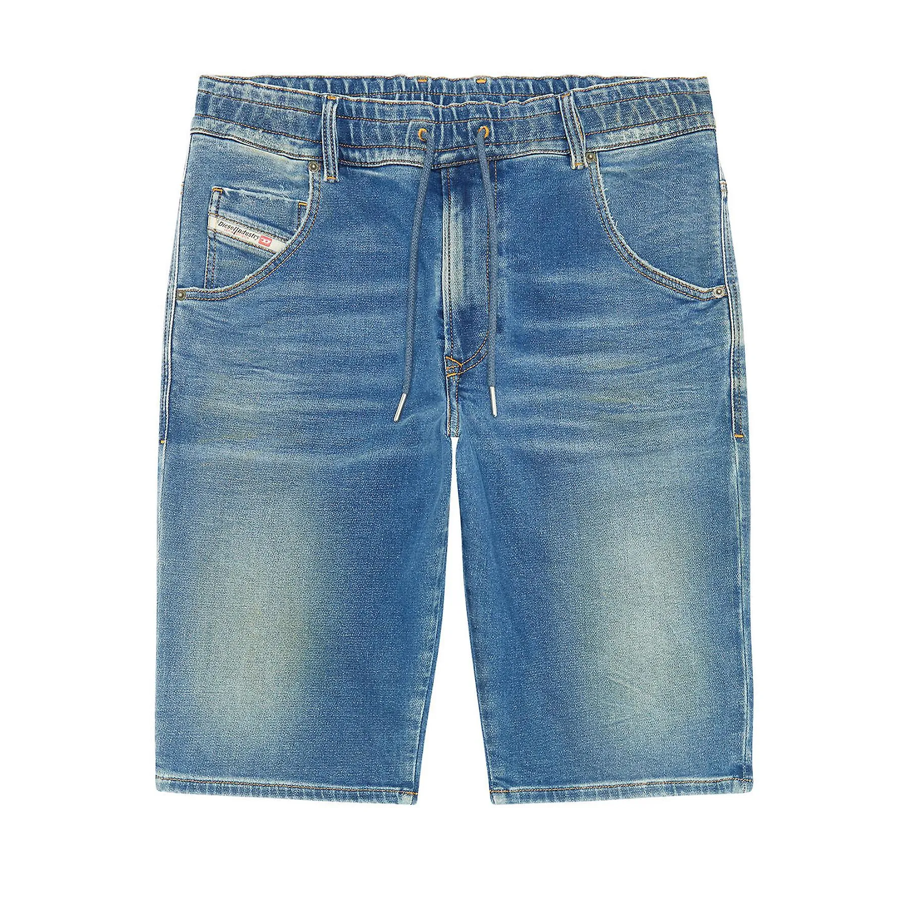 Diesel D-krooshort-z-t Mens Denim Shorts Stretch Jogg Jeans Summer Beach Wear