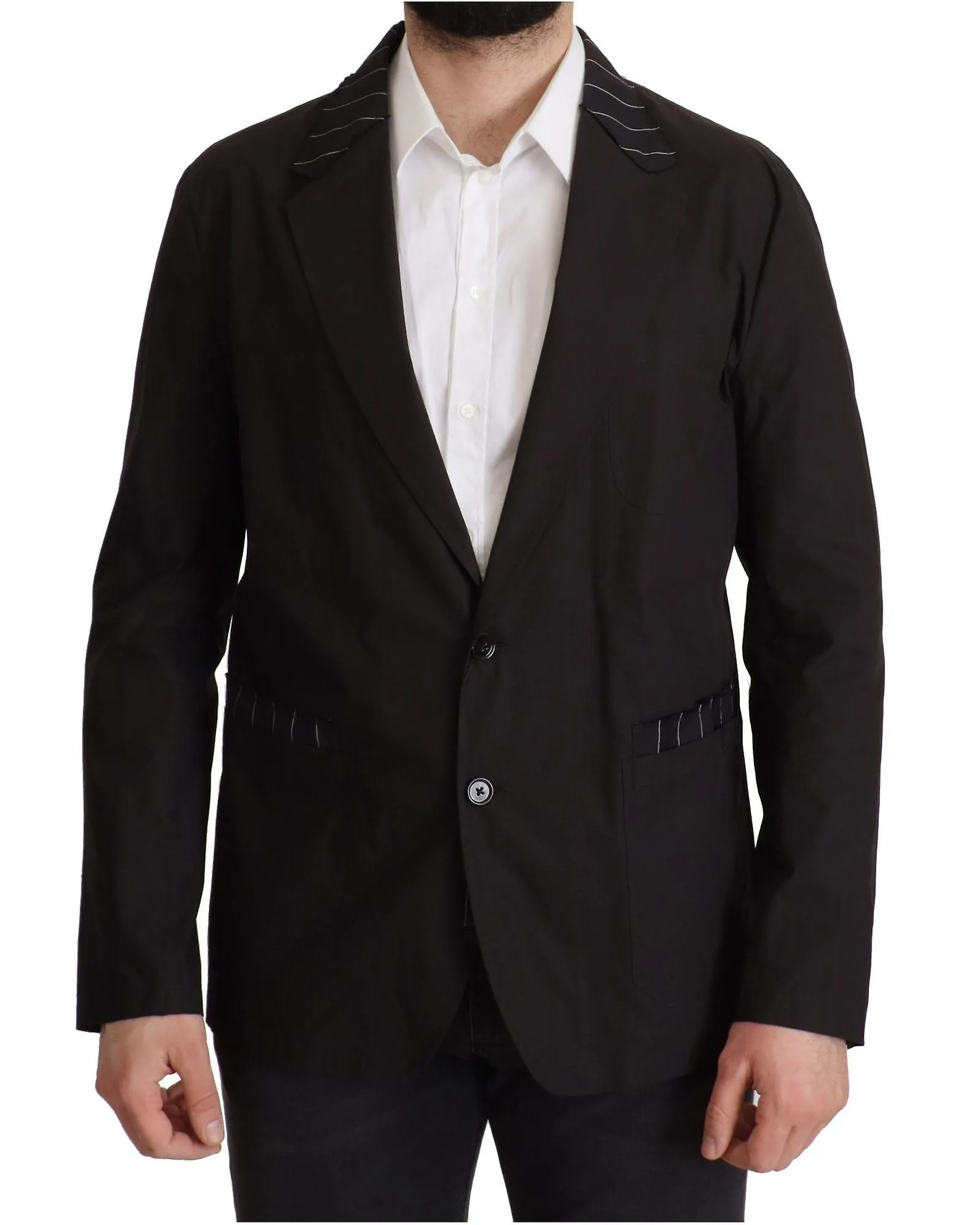 Dolce & Gabbana Cotton Single Breasted Blazer Jacket