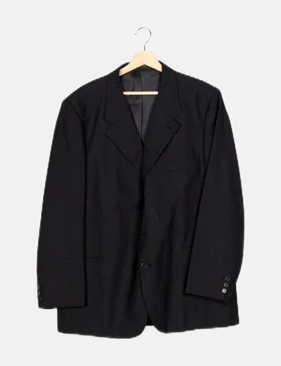 DON GIOVANNI Blazer negra de vestir