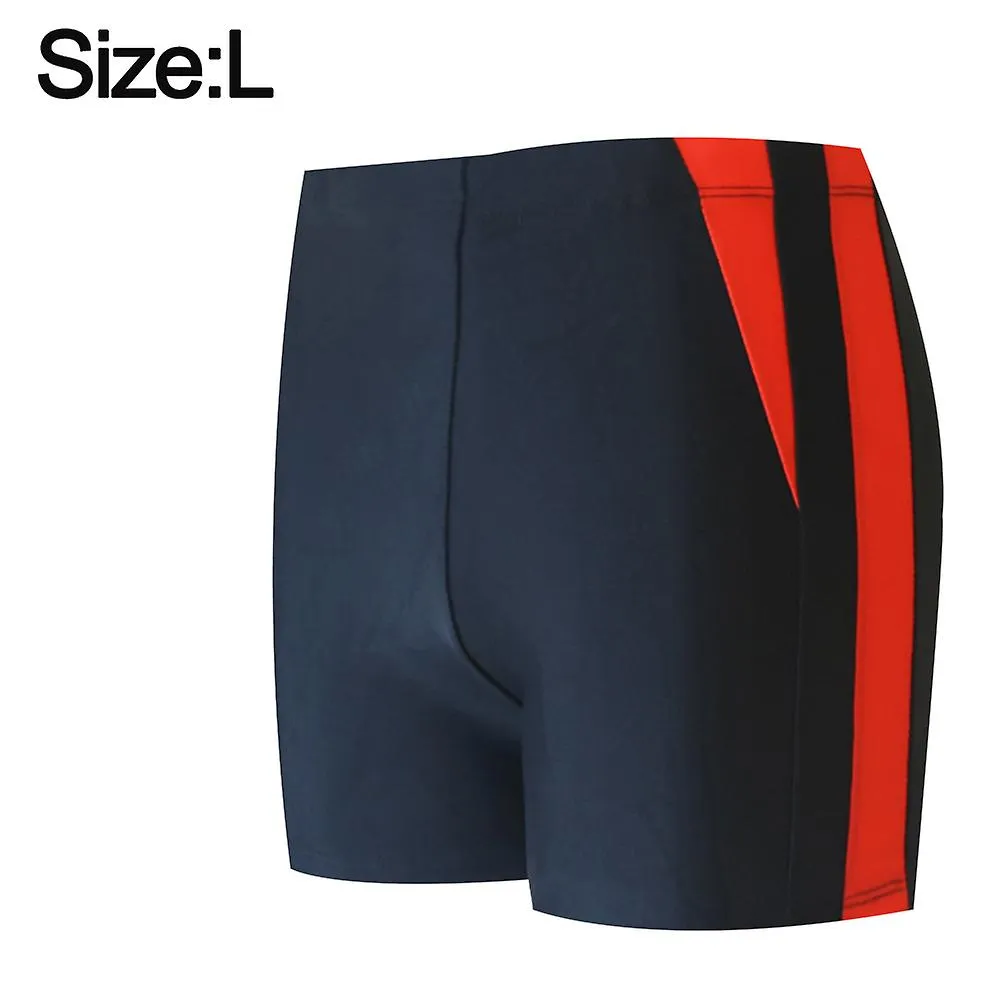 Fashion nylon swimming pants men's adult large comfortable breathable hot spring anti-embarrassing swimming shorts