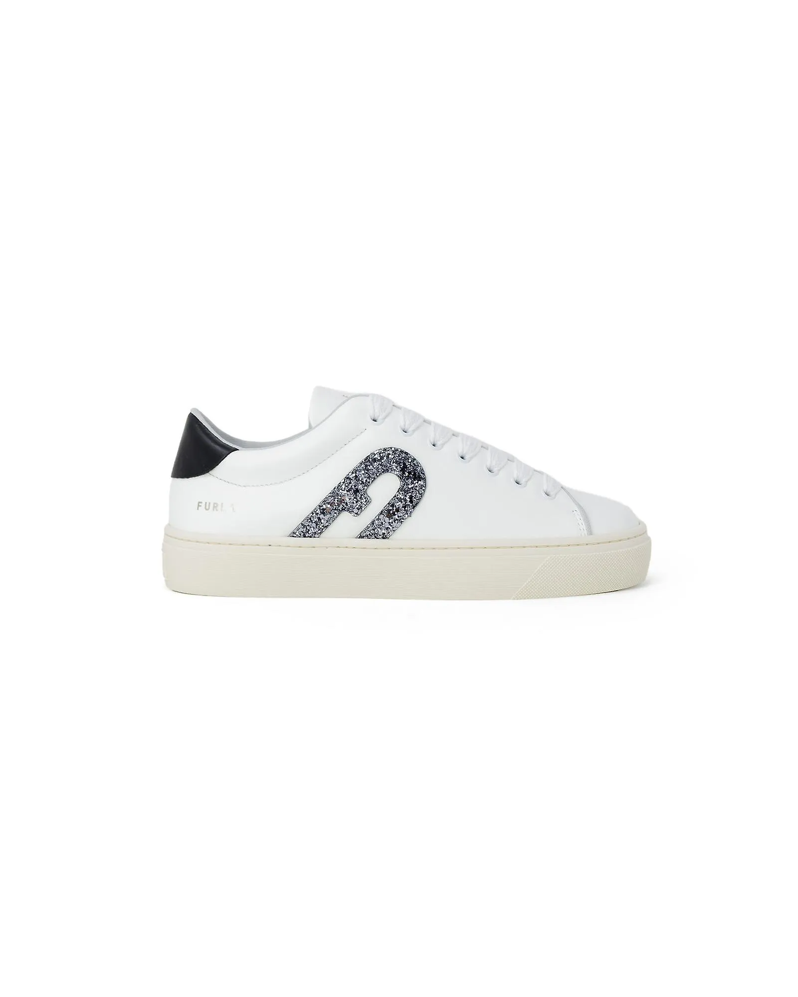 Furla Lace-Up Sneakers with Leather Lining