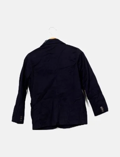 GAP Blazer azul marino cruzada