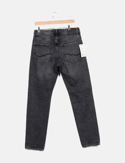 Jack & Jones Pantalón gris denim comfort