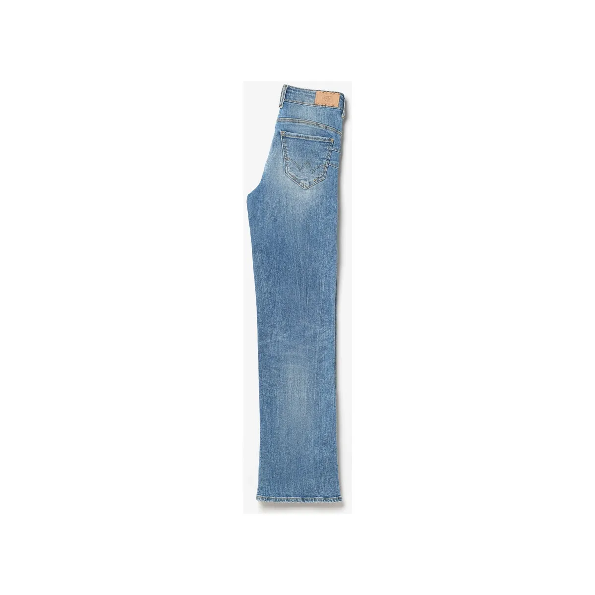 Jeans regular pulp slim tiro alto, largo 34