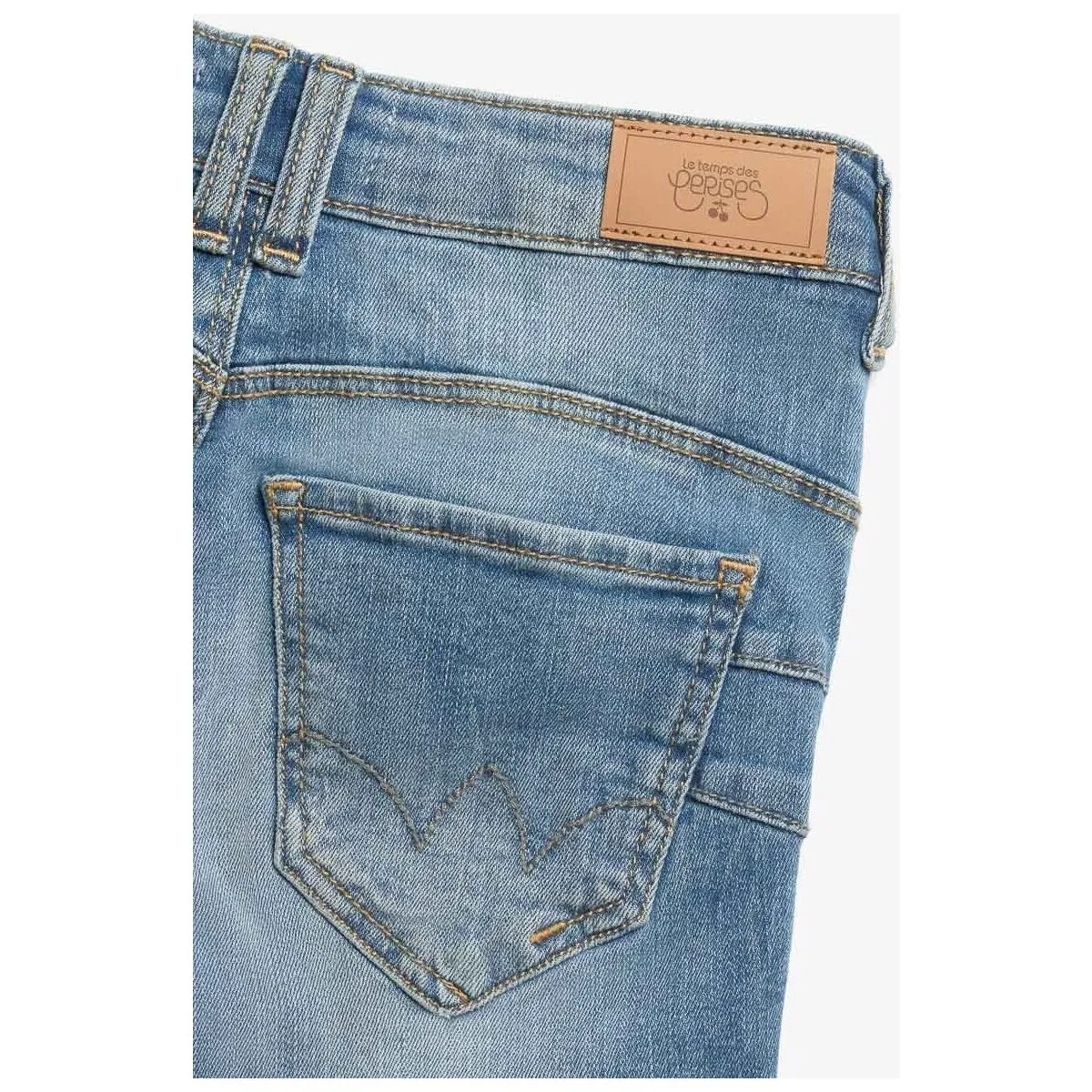 Jeans regular pulp slim tiro alto, largo 34