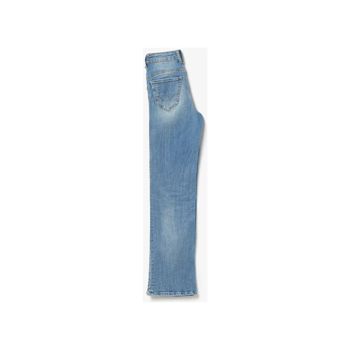 Jeans regular pulp slim tiro alto, largo 34