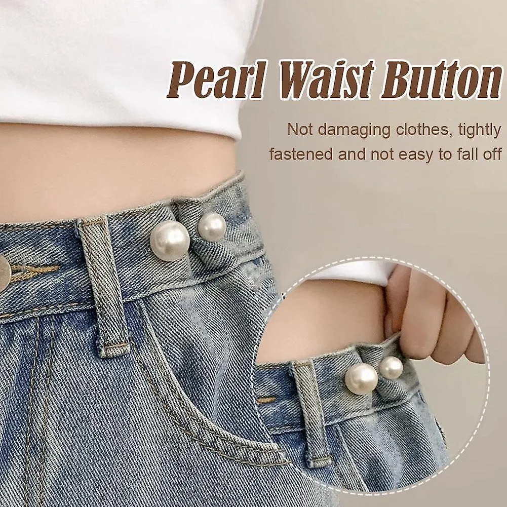 Jeans Snap Fasteners Detachable Waist Button Buckle Women'S Trousers