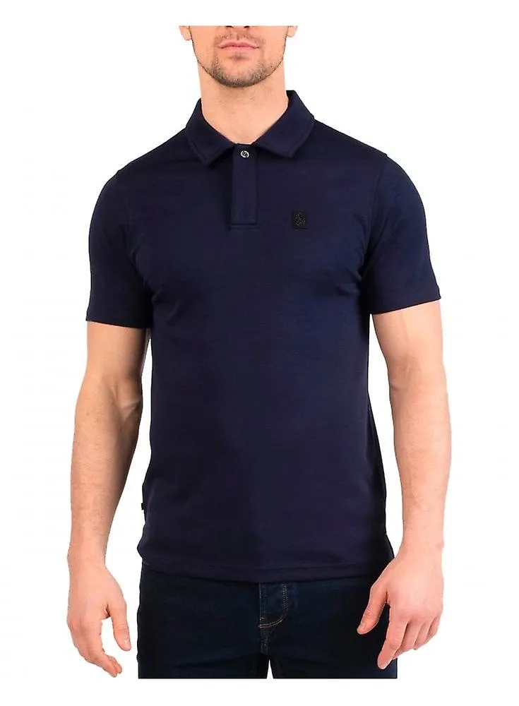 LUKE Luke Mainline Polo Shirt Short Sleeve Dark Navy