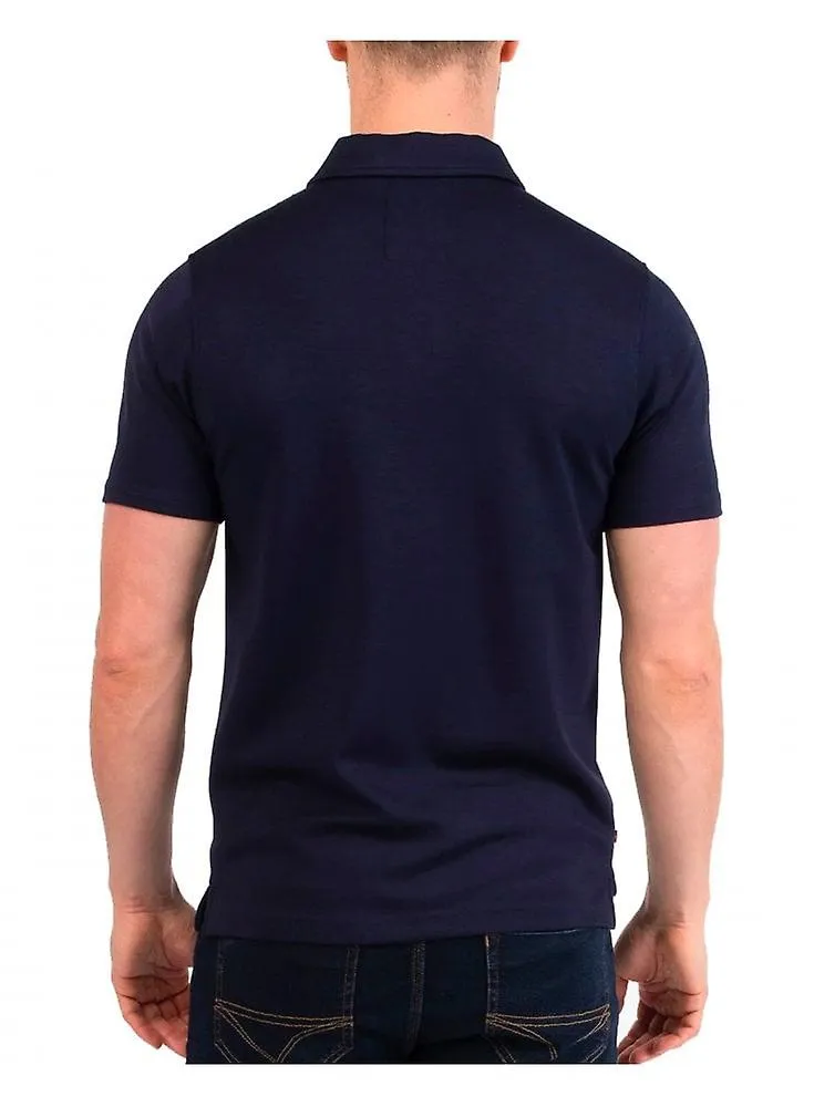 LUKE Luke Mainline Polo Shirt Short Sleeve Dark Navy