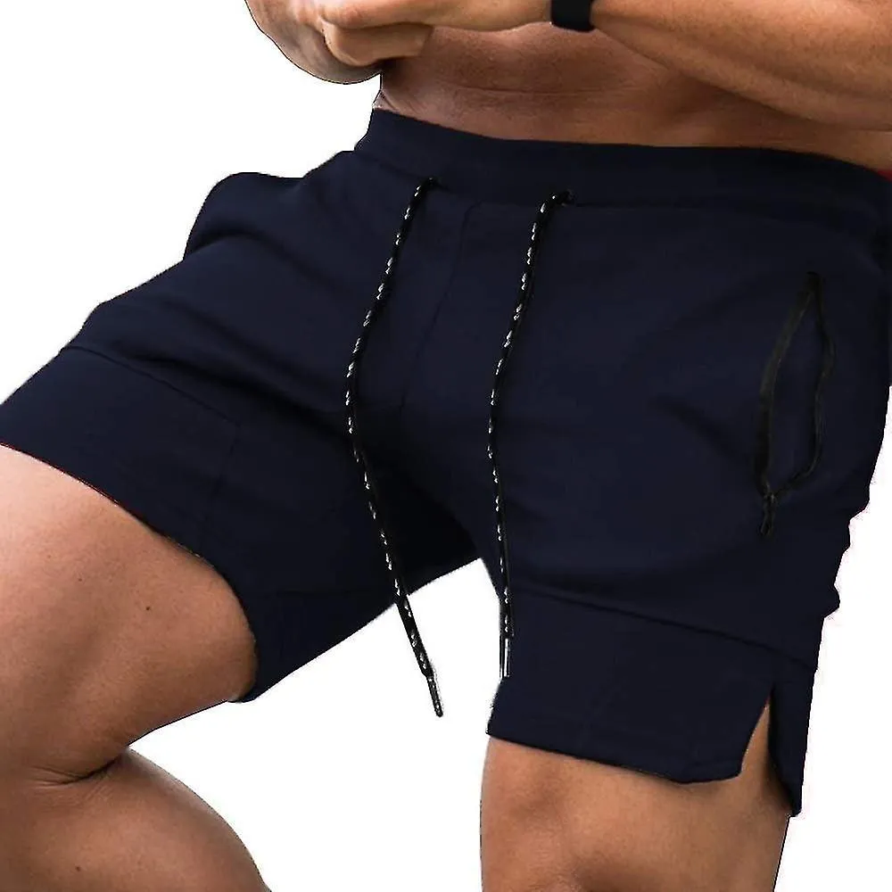 Men's Workout Shorts Bodybuilding Sporting Running Training Jogger Gym Short Pants Jogger Gym Pants With Pockets Tw