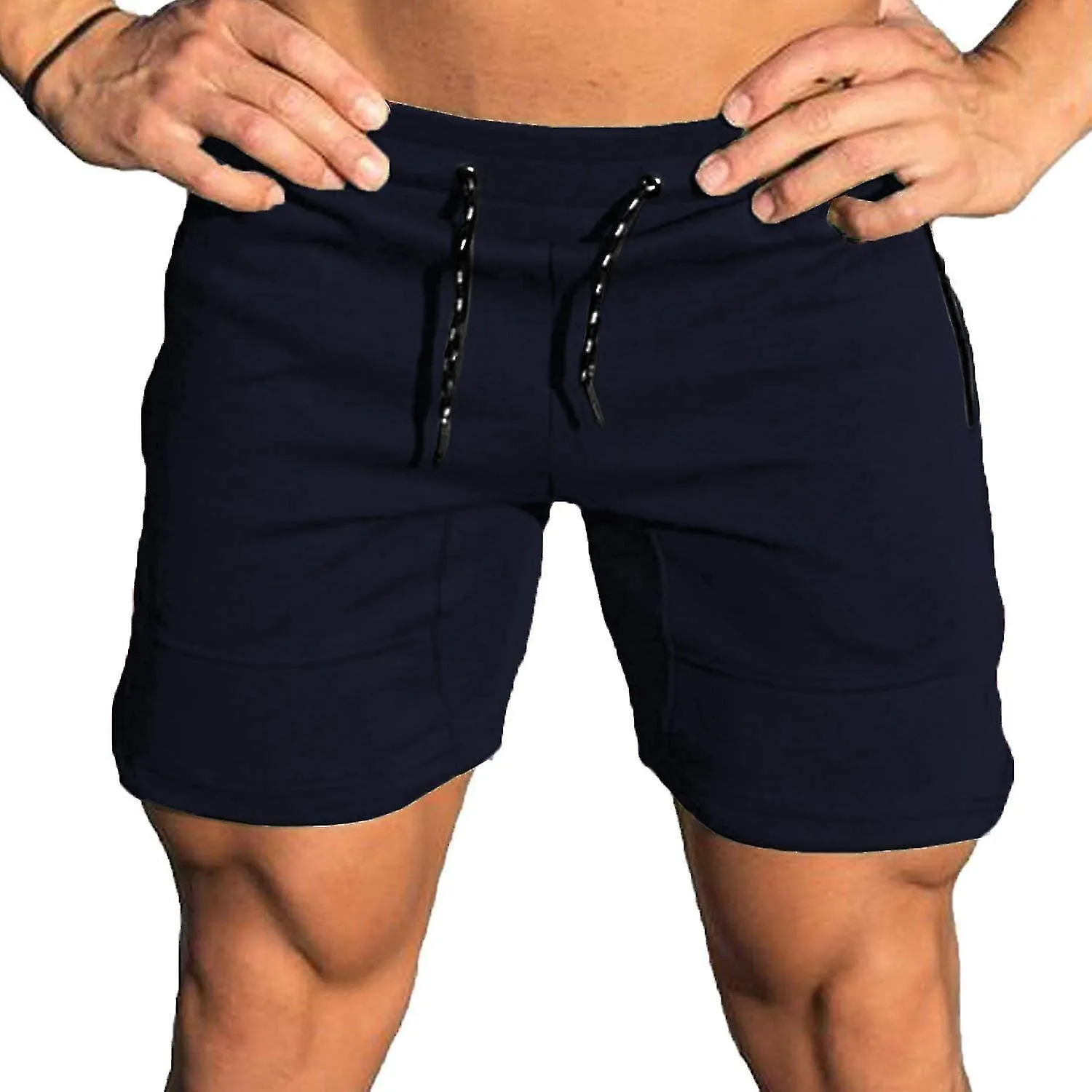 Men's Workout Shorts Bodybuilding Sporting Running Training Jogger Gym Short Pants Jogger Gym Pants With Pockets Tw