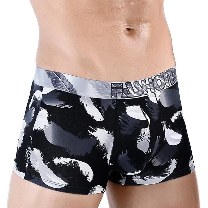 New Milk Fiber Cotton Underwear Men Fashion Sexy Mens Boxer Shorts Soft Breathable Panties Middle-waisted Male Underpants 3xl