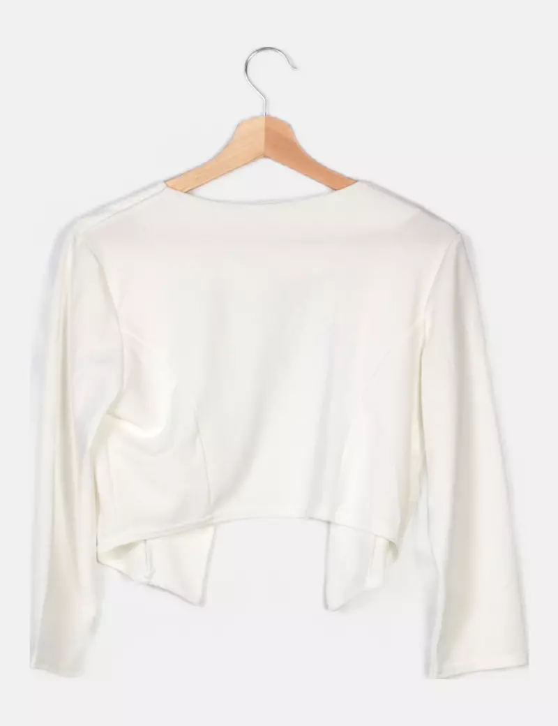 NoName Blazer blanca torera