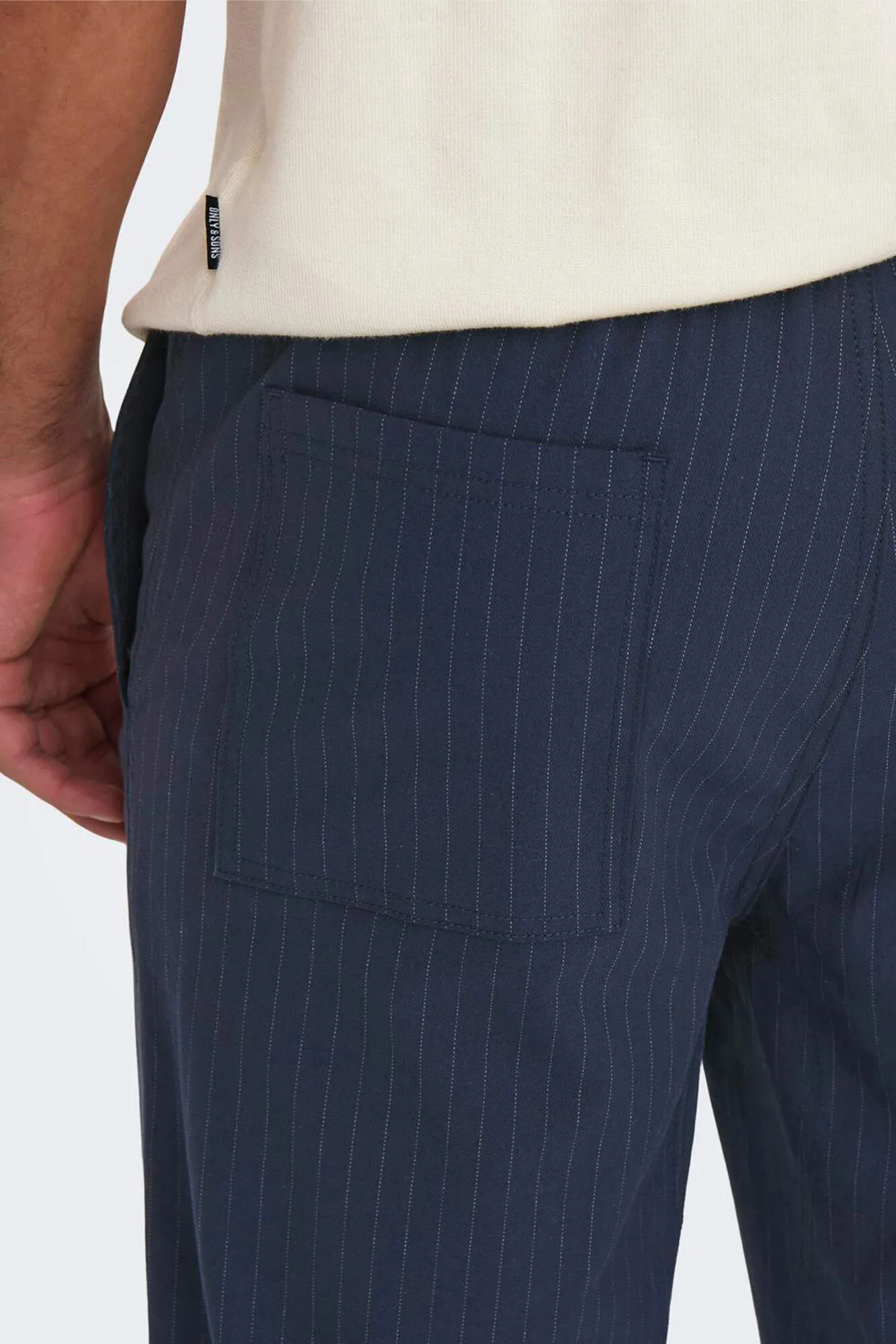 Only & Sons Pantalones loose fit con cinturilla ajustable