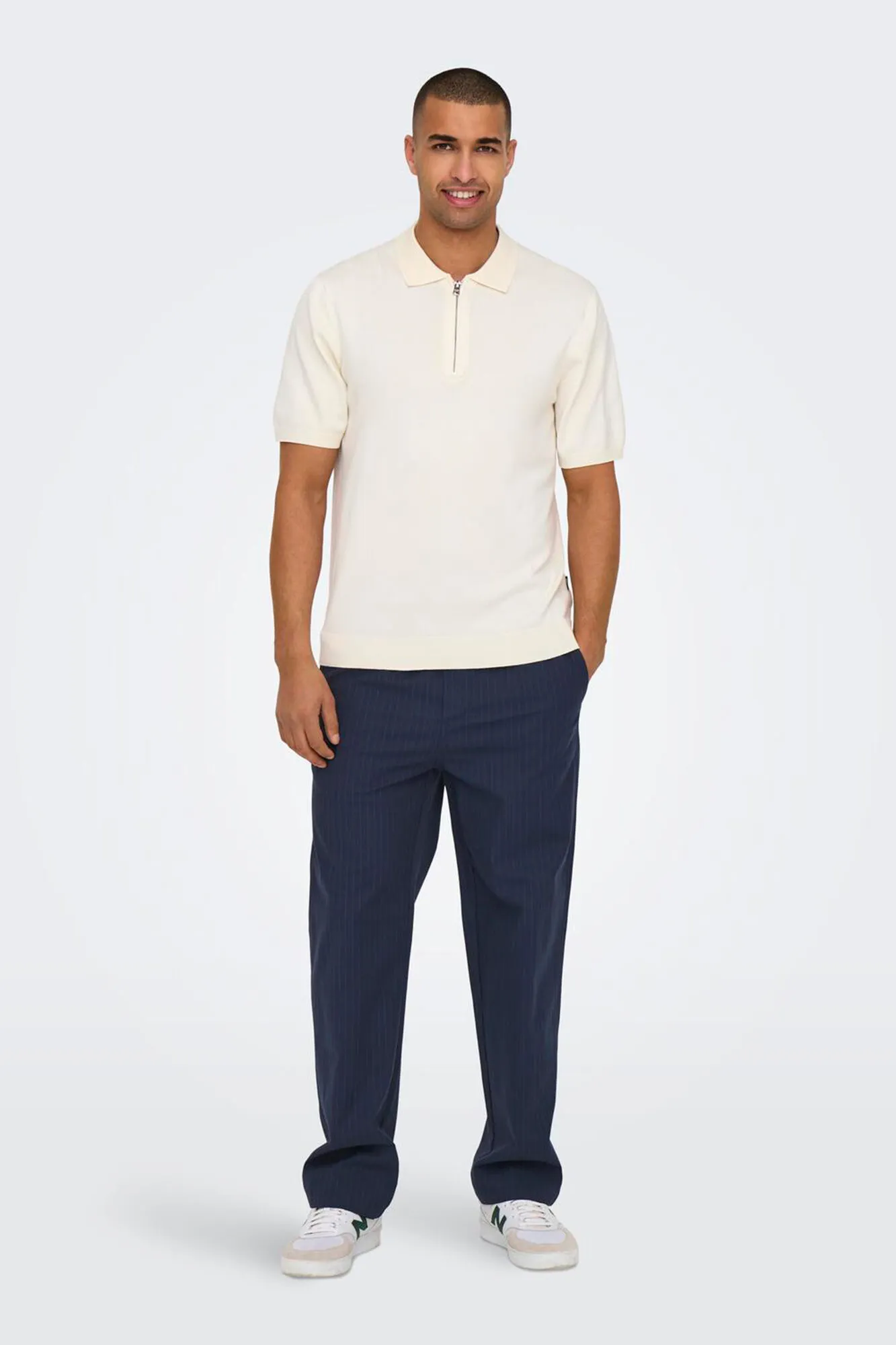 Only & Sons Pantalones loose fit con cinturilla ajustable