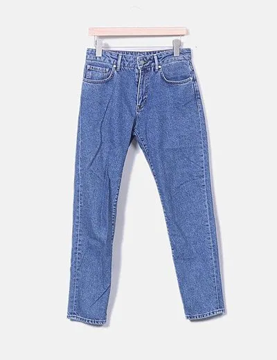 Reiko Pantalón denim mom basic