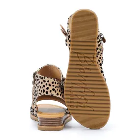 Sandalias de leopardo Blowfish Malibu Butterfly para mujer