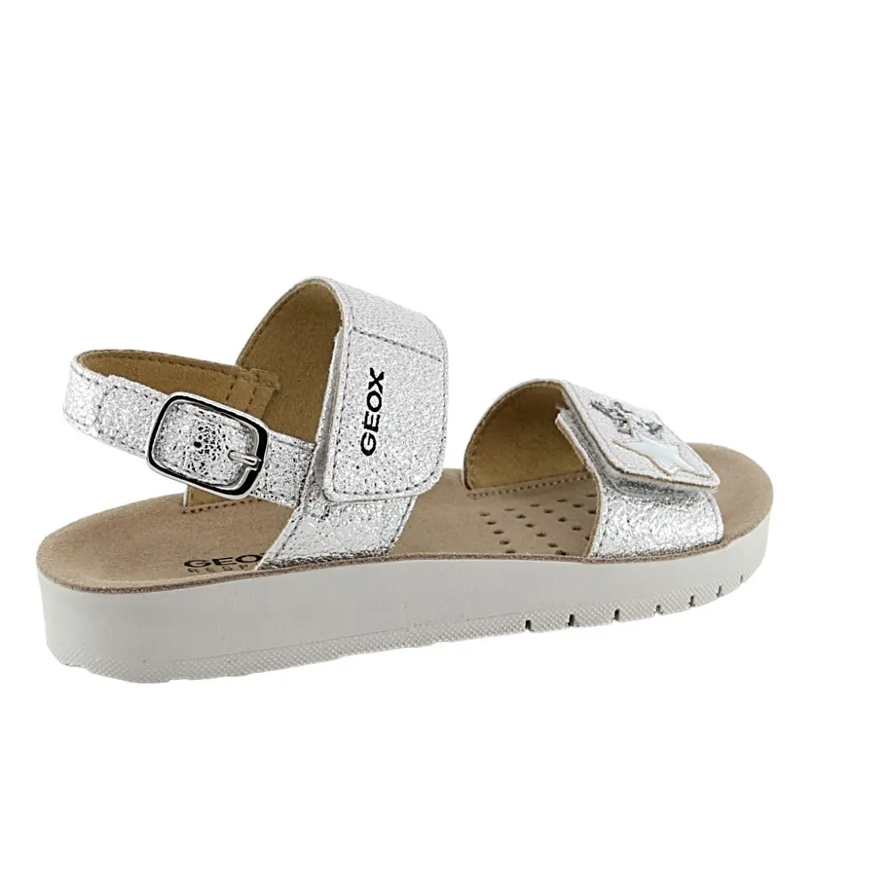 Sandalias Geox Costarei Plata