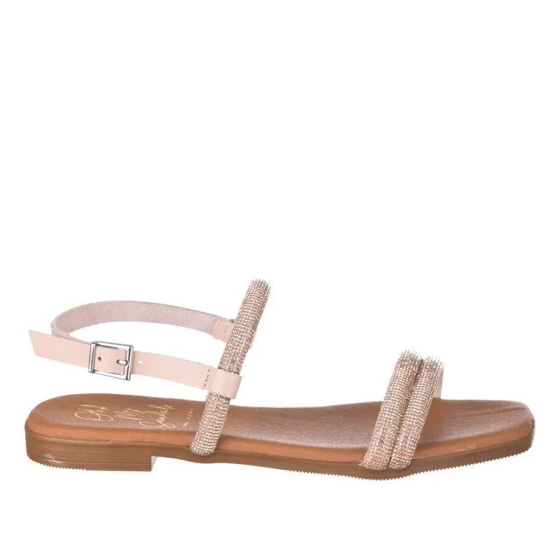 Sandalias Planas Oh My Sandals 5325 Mujer Rosa