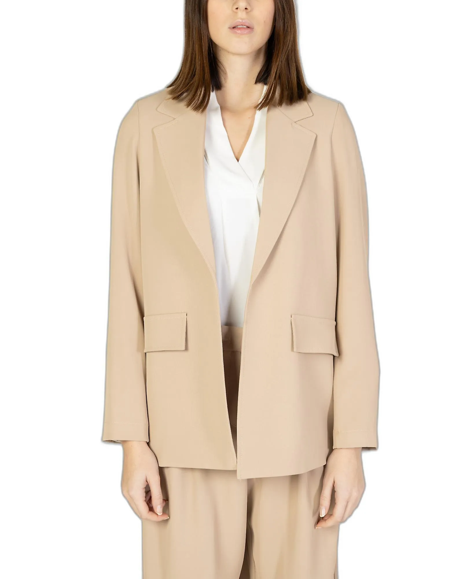 Sandro Ferrone Long Sleeve Lapel Blazer