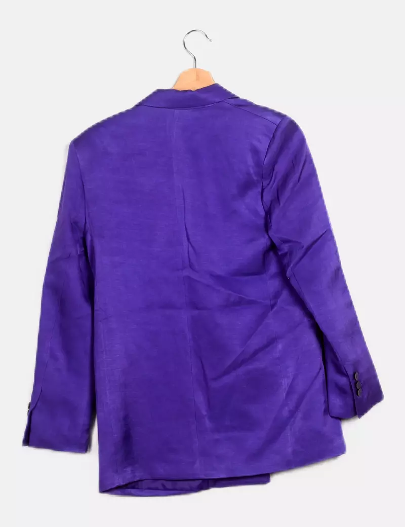 Sfera Blazer morada de vestir